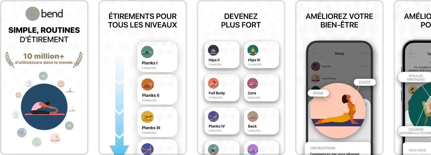 Captures d'écran